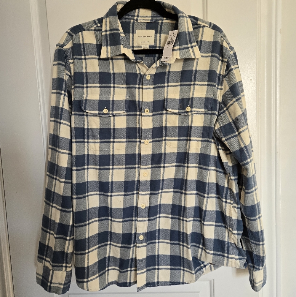 BNWT American Eagle Flannel Shirt